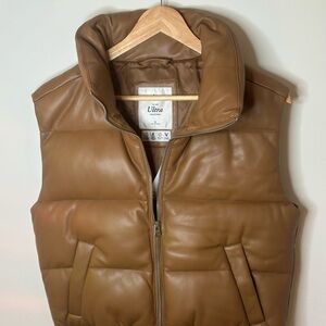 Abercrombie & Fitch Brown Puffer Vest